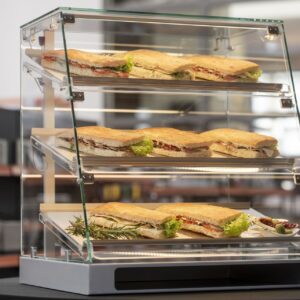 Glass Display Case for Self-Service