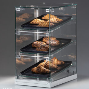 SNACK 450 K-SD bakery display case - swing doors and slanted shelves - self-service - Image 2