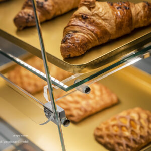 SNACK 450 K-SD bakery display case - swing doors and slanted shelves - self-service - Image 4