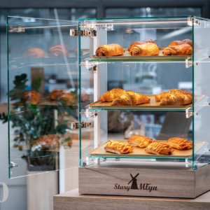 SNACK 450 D-SD bakery display case - doors and inclined shelves - for self-service - Image 2