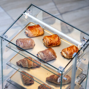 SNACK 450-D bakery display case - door and horizontal shelves - Image 3